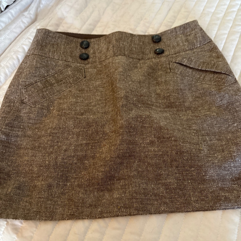 outback red mini skirt size 2